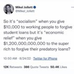 Matt McGorry Instagram - Repost @freckledwhileblack 🙏🏼❤️🙏🏼♥️ ・・・ “Don’t get it twisted: this is still a win because just a year ago Biden was saying he wouldn’t forgive a dime. AND watch how these elected officials throw us crumbs expecting a standing ovation in exchange. ✊🏽 Cancel predatory student loan interest rates both retroactively and for the future. ✊🏽 Forgive ALL student loan debt. ✊🏽 Invest in free public and community college educations so that we don’t have to do this again every few years as new students take on new debt. Before you call these demands “pie-in-the-sky,” ask yourself when you became so accustomed to settling for the bare minimum. I believe that we will win.”