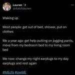 Matt McGorry Instagram - I came across Lauren’s (@iamlaurenhannah ) story though this tweet just the other day and it broke my heart. 💔 The system is failing people. Especially in the U.S where the safety nets are so inadequate, the #1 reason people declare bankruptcy, and #MECFS is so underfunded, misunderstood, not believed, and stigmatized. ME/CFS used to be known as Chronic Fatigue Syndrome but the name felt trivial to many comparison to the realities of living with it. In her last blog post, Lauren wrote (in Dutch), “I know you guys are tired of it, but I’m going to say it anyway. Please protect yourself against COVID-19. It still ensures that too many people have to live with a severe disability. Long COVID and ME are not very different. Believe me, you don’t want this to happen to you.” Lauren’s blog: https://hersenmist.wordpress.com/ (it’s in Dutch but you can use Google translate) Lauren’s X/Twitter: @dutchlauren Lauren did not get ME/CFS from Long COVID, but it is one of the more common chronic illnesses/disabilities that people get due to Long COVID. Long COVID is not a joke, protect yourself and others by wearing a respirator (N95 is best, KN95 next best). Hearts are especially heavy in the Long COVID & ME/CFS community today. 💜 For those dealing with ME/CFS and Long COVID, I see you and I will continue to fight with you. 🙏🏼❤️‍🔥🙏🏼 If you are struggling/thinking of suicide in the U.S. you can call or text 988. (Disclaimer that less than 2% of calls resulted in 911 being called). If you google “suicide hotline” you can find others in your respective counties. #MECFS #RememberLauren #MillionsMissing
