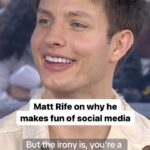 Matt Rife Instagram – @mattrife explained why he was “reluctant” to use social media at first, but it ended up being a gateway to reaching a larger audience. The Today Show