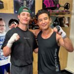 Matt Rife Instagram - Thank you for the work today @mariolopez! Check out the new “Golden Boy” doc on HBO that he EP’d!🥊 Wild Card Boxing Club