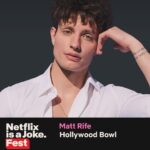Matt Rife Instagram - I’m so fucking excited for this!! The Hollywood Bowl is one of the most famous venues in the world and I get to play it 🥹😍 We just did 4 sold out shows at the Dolby like a month ago and we’ve already built a whole new show 🥰 i hope to see y’all there! Los Angeles, California