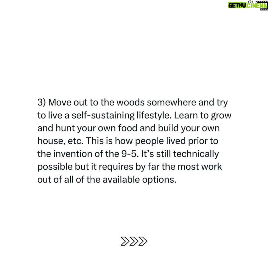 Matt Walsh Instagram - If you just don’t want to work at all, too bad. This is life. This is what it means to be a person. You have to work, one way or another. Make your choice and shut up. Thanks.