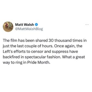 Matt Walsh Thumbnail - 233.1K Likes - Most Liked Instagram Photos