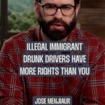 Matt Walsh Instagram – Yesterday, 150 Democrats in the House of Representatives voted “no” on a bill that would allow for the automatic deportation of illegal immigrants who drink and drive, whether it’s a felony or a misdemeanor. The bill also would make it harder for non-citizens convicted of DUI to enter this country in the first place. Again, the overwhelming majority of Democrats tried to block this bill. 

They have no problem with foreign nationals entering into this country, and then committing a dangerous crime—one that could easily get American citizens killed. Fortunately, the bill still passed, by a 274-150 vote, with 59 Democrats joining the Republicans. But it was far closer than it should have been.