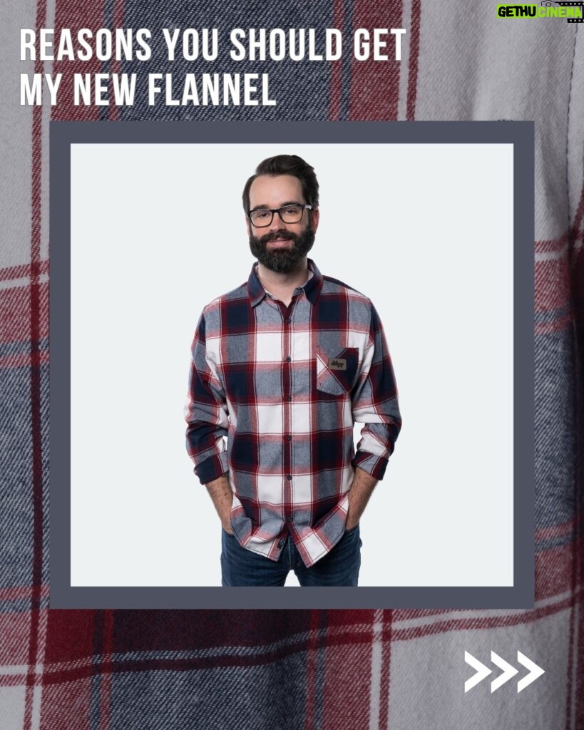 Matt Walsh Instagram - The results may vary, but my new flannel shirts are very real. Don’t miss this opportunity to become the man you’ve always wanted to be with my new Matt Walsh flannel. Get yours now at my link in bio along with all the other great deals during our Black Friday sale.