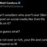 Matthew Cardona Instagram – I am serious bro