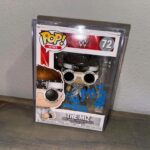 Matthew Cardona Instagram - Newly added to the collection! @TheMattCardona now has a signed Funko from @mikethemiz! What does your collection look like? #ScratchThatFigureItch