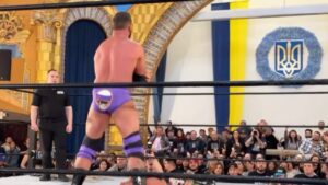 Matthew Cardona Instagram - The Broskis Elbow at @gamechangerwrestling! Can you believe they threw the elbow pad back at me?

🎥: @Calexfornia_