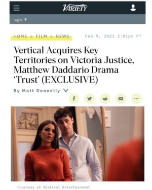 Matthew Daddario Instagram - Big thanks and congrats to everyone who worked on this! Lots of lovely actors and an amazing team behind the camera. Great job!
