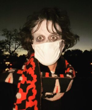Matthew Gray Gubler Instagram - nighttime look for floating through graveyards