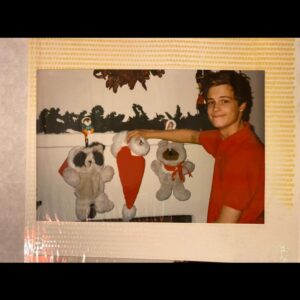Matthew Gray Gubler Instagram - Merry Christmas from me, my mom, and mr. nibbles ❤️