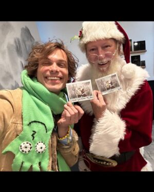 Matthew Gray Gubler Instagram - santa! ❤️