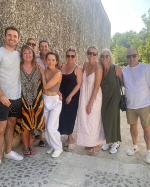 Matthew Hussey Instagram - I want to give a huge thank you to the people behind our wedding, @lyndenlane.

@lyndenlane are renowned event planners and interior designers, but I came across them because they planned my friend’s wedding. Live events are something I've had a passion for since starting my company, and my standards are HIGH! But this was one of the most beautiful events I’d ever seen. As a result, we had our hearts set on working with them and they completely blew us away . . . 

🕯️ When Audrey and I expressed we didn't want to spend a fortune on flowers, they went out and bought an insane number of candles and hung string lighting for a third of the price. The result was absolutely breathtaking (see pic).

🍴They brought their own silverware in an extra (and undoubtedly VERY heavy) piece of luggage they lugged all the way to Italy because they preferred it to the silverware the venue provided. 

🪡 When Audrey's dress broke right before the ceremony, they calmly sewed her back into it on the spot!

🪩 They anticipated Audrey's feet hurting during the party so had bought ahead of time a pair of comfy sneakers for her to change into late in the evening.

🤍 They learned all our family members' names and faces before the wedding day so they could make each and every one of them feel special when they got there.

This is to name but a few unbelievable details-(remember what I’ve said before about the trash cans? [IYKYK] Well, @lyndenlane show what this looks like in action). And this is just what they did on the weekend. They also spent a year executing our dream vision for our wedding, as well as helping us understand what that was. It was extraordinary. 

We learned so much from working with them that I'm now thinking of doing an entire podcast with them on how to plan an unforgettable event—whether it’s a wedding, a special birthday party, or any kind of seasonal event. What do you think? Leave me a comment! 

Oh, and if you're planning a once-in-a-lifetime event, DM them directly at @lyndenlane. I cannot recommend them highly enough. From the bottom of our hearts, thank you Lyndsey, Layne, Barbie & your incredible team. We love you guys ♥️ 

Stunning 📸’s by @sarahfalugo.co