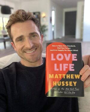 Matthew Hussey Instagram - After 4 years of secrecy, I’m thrilled to share with you that my new book is finally finished. It’s called “Love Life - How to Raise Your Standards, Find Your Person (And Live Happily No Matter What).”

It’s available to pre-order now, arriving in April 2024, and by pre-ordering, you’ll receive the most incredible free gifts we’ve ever offered. (Just comment PREORDER below or visit lovelifebook.com.)

Here’s a little background . . .

In the years since I wrote my first book, I began to notice that even when armed with the best advice about how to create attraction and opportunities in dating, many people were still struggling to find love.

Around this time, I was wrestling with the same question after experiencing a tremendous heartbreak alongside chronic physical pain. I started to question my choices—wondering if I’d ever find the kind of relationship I’d always hoped for.

It was only once I hit rock bottom that a new realization shifted my perspective: The REAL reasons I was struggling to find the kind of love I was looking for had been invisible to me so far in my life—and they had to do with more than just my love life.

In the years that followed, I went on a journey of exploration to find the answers, and I was transformed by the discoveries, insights, and techniques I’ve now put into this book. 

I’ve become far more open-hearted, vulnerable, and compassionate toward others and myself. (And as I was writing this book, I met the love of my life, Audrey, and we’re getting married later this month!)

No matter where you find yourself today, “Love Life” will provide the roadmap to creating the love you want—both with a partner AND within yourself. It has the tools for finding love, and the tools for loving life with or without it, all in one place.

I want to say thank you to all of you who have supported and grown with me over the last 15 years. Your stories and the questions you’ve vulnerably shared (many of which I answer in this book!) have helped me shape ”Love Life” into what it is . . . I hope we can keep growing together for many years to come.

I can’t wait for you to read the book soon. Massive love ❤️

Matthew