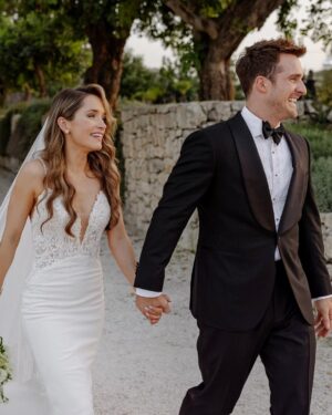 Matthew Hussey Instagram - We’re married!

People get married promising each other they will be there for each other in the hardest times - the person I married has already been there for mine. I’ve been able to count on @theaudreyhussey over and over again. I have never trusted anyone more, with my heart, my happiness, my future.

Anyone who has spent time with Audrey knows how many rare qualities exist in this one human being. Her emotional intelligence is like nothing I’ve ever seen. She is so open. So funny. She sees what’s special in everybody. She’s smart but understated; powerful but humble; interesting enough to talk with for a lifetime; one of the most insightful people in every room, and an incredible advisor to me away from the noise. She can read a room at lightning speed. She doesn't always feel the need to talk or prove anything, and yet she sees everything. She is simply extraordinary, and gets more extraordinary every day I get to know her better. 

She has also loved me in a way I have never experienced. The things I used to hide from people because I thought they would be unattractive, have been things she accepted me for. Things I judged me for, she loved me for. She made me feel loved for the little things I didn’t even notice about myself until she pointed them out. Through her I’ve had the opportunity to rediscover myself, and to do so through the most loving lens possible. At 36 I feel like I'm being introduced to me by my biggest fan.

I'm so fantastically lucky to be loved by this human being. Our wedding was everything we could have hoped. 

We're now in Japan on our honeymoon, and we are so excited to be able to enjoy this moment we have been waiting for for months...the moment we finally get to eat pizza again. 

Sending you all love wherever you are!!! xxx

P.S. Thank you to our incredible wedding planners @lyndenlane, we literally couldn’t have done this without you. And to everyone else who made this day so special…

📸 Photography @sarahfalugo.co 
🎥 Video @giuliocantarella_wedding
💐 Floral @
✍🏼Paper Goods @cecilespaperco
🍴Rentals @theonicollection  @theark_
🎶DJ @redshoela keithjlaverty