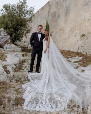 Matthew Hussey Instagram - We’re married!

People get married promising each other they will be there for each other in the hardest times - the person I married has already been there for mine. I’ve been able to count on @theaudreyhussey over and over again. I have never trusted anyone more, with my heart, my happiness, my future.

Anyone who has spent time with Audrey knows how many rare qualities exist in this one human being. Her emotional intelligence is like nothing I’ve ever seen. She is so open. So funny. She sees what’s special in everybody. She’s smart but understated; powerful but humble; interesting enough to talk with for a lifetime; one of the most insightful people in every room, and an incredible advisor to me away from the noise. She can read a room at lightning speed. She doesn't always feel the need to talk or prove anything, and yet she sees everything. She is simply extraordinary, and gets more extraordinary every day I get to know her better. 

She has also loved me in a way I have never experienced. The things I used to hide from people because I thought they would be unattractive, have been things she accepted me for. Things I judged me for, she loved me for. She made me feel loved for the little things I didn’t even notice about myself until she pointed them out. Through her I’ve had the opportunity to rediscover myself, and to do so through the most loving lens possible. At 36 I feel like I'm being introduced to me by my biggest fan.

I'm so fantastically lucky to be loved by this human being. Our wedding was everything we could have hoped. 

We're now in Japan on our honeymoon, and we are so excited to be able to enjoy this moment we have been waiting for for months...the moment we finally get to eat pizza again. 

Sending you all love wherever you are!!! xxx

P.S. Thank you to our incredible wedding planners @lyndenlane, we literally couldn’t have done this without you. And to everyone else who made this day so special…

📸 Photography @sarahfalugo.co 
🎥 Video @giuliocantarella_wedding
💐 Floral @
✍🏼Paper Goods @cecilespaperco
🍴Rentals @theonicollection  @theark_
🎶DJ @redshoela keithjlaverty