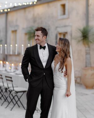 Matthew Hussey Instagram - We’re married!

People get married promising each other they will be there for each other in the hardest times - the person I married has already been there for mine. I’ve been able to count on @theaudreyhussey over and over again. I have never trusted anyone more, with my heart, my happiness, my future.

Anyone who has spent time with Audrey knows how many rare qualities exist in this one human being. Her emotional intelligence is like nothing I’ve ever seen. She is so open. So funny. She sees what’s special in everybody. She’s smart but understated; powerful but humble; interesting enough to talk with for a lifetime; one of the most insightful people in every room, and an incredible advisor to me away from the noise. She can read a room at lightning speed. She doesn't always feel the need to talk or prove anything, and yet she sees everything. She is simply extraordinary, and gets more extraordinary every day I get to know her better. 

She has also loved me in a way I have never experienced. The things I used to hide from people because I thought they would be unattractive, have been things she accepted me for. Things I judged me for, she loved me for. She made me feel loved for the little things I didn’t even notice about myself until she pointed them out. Through her I’ve had the opportunity to rediscover myself, and to do so through the most loving lens possible. At 36 I feel like I'm being introduced to me by my biggest fan.

I'm so fantastically lucky to be loved by this human being. Our wedding was everything we could have hoped. 

We're now in Japan on our honeymoon, and we are so excited to be able to enjoy this moment we have been waiting for for months...the moment we finally get to eat pizza again. 

Sending you all love wherever you are!!! xxx

P.S. Thank you to our incredible wedding planners @lyndenlane, we literally couldn’t have done this without you. And to everyone else who made this day so special…

📸 Photography @sarahfalugo.co 
🎥 Video @giuliocantarella_wedding
💐 Floral @
✍🏼Paper Goods @cecilespaperco
🍴Rentals @theonicollection  @theark_
🎶DJ @redshoela keithjlaverty