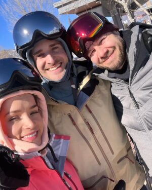 Matthew Hussey Instagram - We are in the middle of a really busy few months, but we got the opportunity to go away with our friends for the weekend skiing. Me and Audrey have never skied together before, so we took the opportunity. We hadn’t bought any ski stuff until the night before, so we just grabbed a bunch of things in a sale in a local store, all within about an hour. 

Doing this trip will also no doubt make this next week a little more hectic work-wise. But I believe that when the right adventure comes along with people you enjoy spending time with, sometimes you just have to make it work, however imperfectly. 

What small or imperfect adventures do you want to make happen in the next couple of months, regardless of the day to day responsibilities of your life? Leave a comment and let me know!