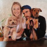 Matthew Lewis Instagram - Happy Birthday 🥳🎉🎈to my beautiful wife and the mother of my two doggies (not their actual mother you understand). She’s 28 today. And she’s so mad about that she’ll probably blog about it later on. @theangelajones