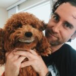 Matthew Lewis Instagram - Luke stole my wife’s retainer and he won’t give it back. You can’t tell, but he’s really quite pissed off here.
