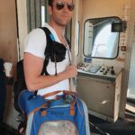 Matthew Lewis Instagram - Luke is a less nervous flyer than I am. Kid sleeps so soundly after takeoff that I had to kick him last time to make sure he hadn’t died. 📸 @theangelajones