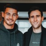 Matthew Lewis Instagram - I had the pleasure of hanging out with my good pal @ste_ward this week. Stevie’s @mantality has released a clothing line whilst staying true to its roots by donating 25% of profits to getting mental health support for young people who need it. I dropped in to his house for TWO LONG HOURS to record a podcast chatting about our mental health and how as young(ish) professionals in our chosen fields we cope with the stressors life brings. And then we talked a load of bollocks for the other 119 minutes. It’ll be online soon.