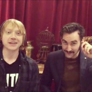 Matthew Lewis Instagram - Rupert and I were live on #Periscope earlier. You can watch it here on the HP Facebook page... http://on.fb.me/1QM3TEq We talk Thatcher, Dumb and Dumber, Ice Cream Trucks and the Queen Mum. #HPCelebration #NoScriptNoIdea Periscope... https://www.periscope.tv/w/aXv2Bzk1ODI5MDd8MXlwSmRhWGROcG54V7XvCACn7WtZ4FwKJiXkh9CjsMjPj7zjF0Sa0IlF66e4