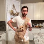 Matthew Lewis Instagram - New Year’s resolution: look less wasted in photographs. In my defence, he encourages it. #devilonmyshoulder