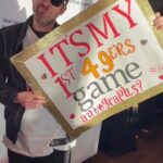 Matthew Lewis Instagram - Welcome to the Faithful! Follow along as Matthew Lewis, actor and host of the Official Leeds United Podcast, attends his first-ever American football game 🏈 Full ep on YouTube - link in bio!