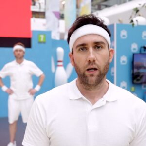 Matthew Lewis Instagram - Still recovering from this defeat at the hands of @t22felton. Will he ever let me live it down? 😔

See what happened when @nintendouk challenged us to settle our friendly rivalries over a game of #NintendoSwitchSports at the Switch Sports Park. #Ad #RematchClause