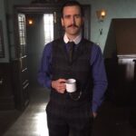 Matthew Lewis Instagram - A previous life, as a victorian slug balancer.