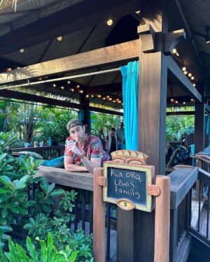 Matthew Lewis Instagram - Volcano Bay. The highest peak in the state of Florida. And it’s got a slide in it. Does your highest peak have a slide in it?

Only mad dogs and Englishmen go out in the midday sun. And the Florida winter apparently. Had the place to ourselves. Class. @universalorlando
