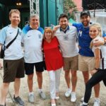 Matthew Lewis Instagram - What an end to 2022. The Lewis family visits 🇺🇸 for my Dad’s 80th birthday. Enormous thank you to @experiencekissimmee for hosting us at @encoreresort in Reunion. From a private dining experience to a cinema room for the World Cup. From the swimming pool to the golf course. It was a perfect trip that had it all. Here’s to 80 more years!