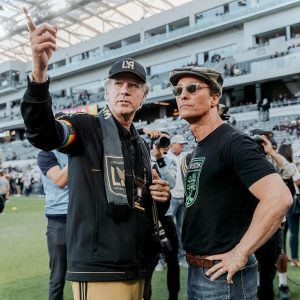 Matthew McConaughey Instagram - Legends vs. Angels. Ding ding.