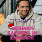 Matthias Schweighöfer Instagram – Wo steppt der Bär heute? Where steps the bear today?
Or where does the bear tap dance today? With this GERMAN SAYING I wish you happy holidays, peace and lots of time with your loved ones 💝 

#germansayings