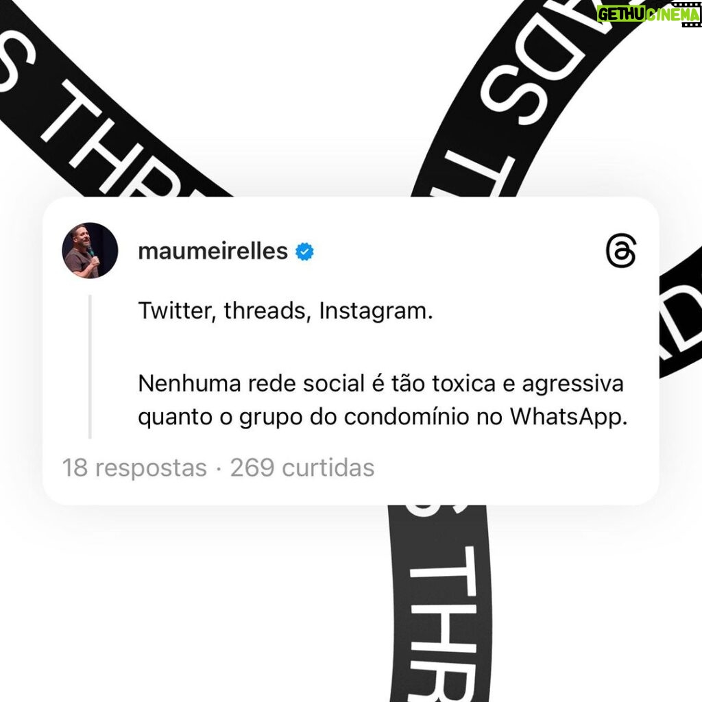 Maurício Meirelles Instagram - Conte vossas histórias