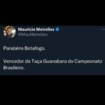 Maurício Meirelles Instagram - Eu sempre vejo otimismo. Agora é aguardar o vencedor do segundo turno e vamos pra final. 🔥🔥🔥