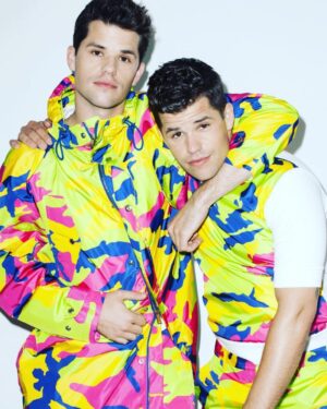 Max Carver Instagram - Twinning 👯 #nationallookalikeday @charliecarver 
Photo by @terryrichardson