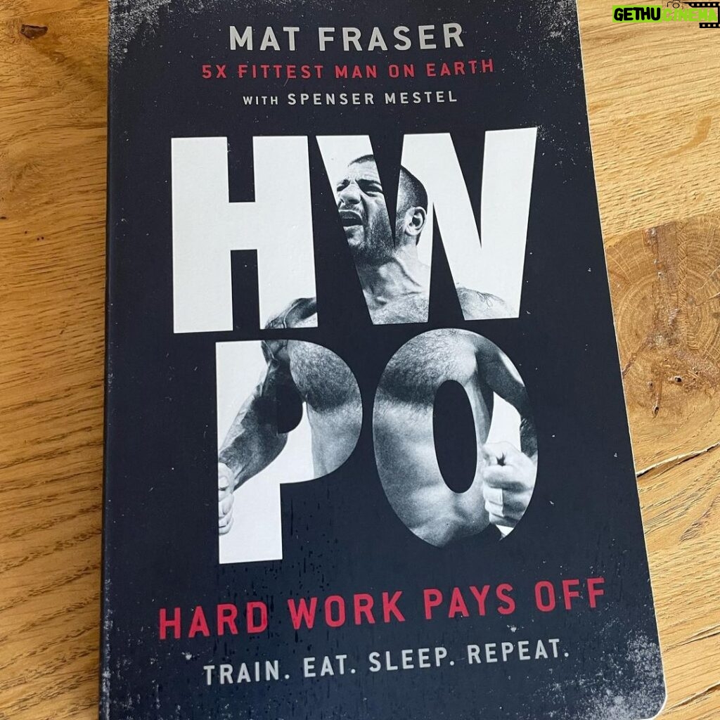 Max Greenfield Instagram - I read this whole book while in the squat position. 8 pages on 2 pages off. For time. @mathewfras @hwpotraining