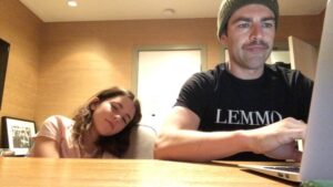 Max Greenfield Instagram - Tuesday #homeschool