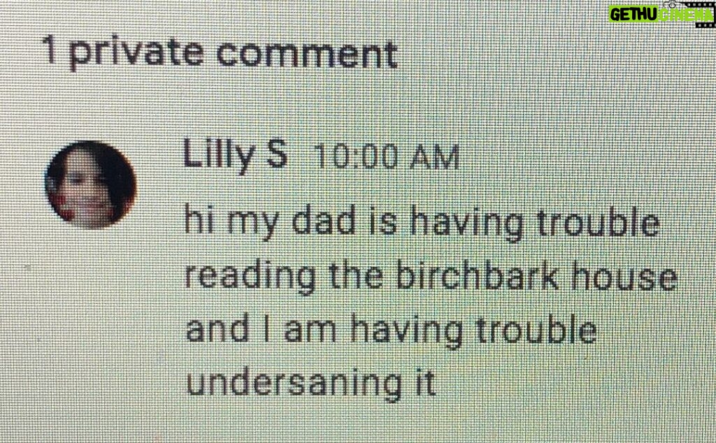 Max Greenfield Instagram - My daughter sent this message to her teachers today! Just in case you were wondering what bottom looks like. #homeschool