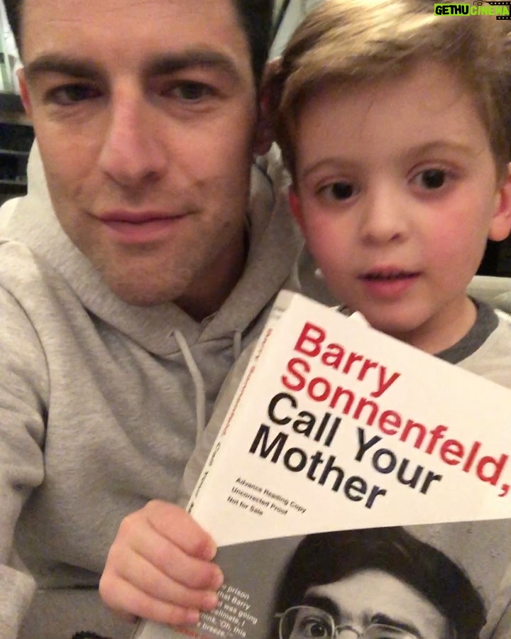 Max Greenfield Instagram - One of the great gifts of my life has been getting to know and work with legendary director, writer and cinematographer Barry Action-Finger Barry has written a book about his life. It’s hilarious, full of heart and there are no typos. #BarrySonnenfeldCallYourMother ❤️ Available March 10th @bsonnenfeld @kellyripa