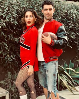 Max Greenfield Instagram - HAPPY HALLOWEEN 🎃 
from  @tesssanchezgreenfield 
Mr and Mrs Sanchez-Greenfield