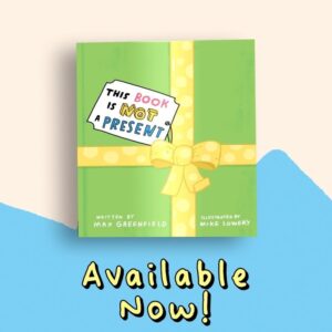 Max Greenfield Instagram - #ThisBookIsNotAPresent 
A terrible gift for the holiday season 👎
Available wherever books are sold 
@penguinkids 
@mikelowerystudio