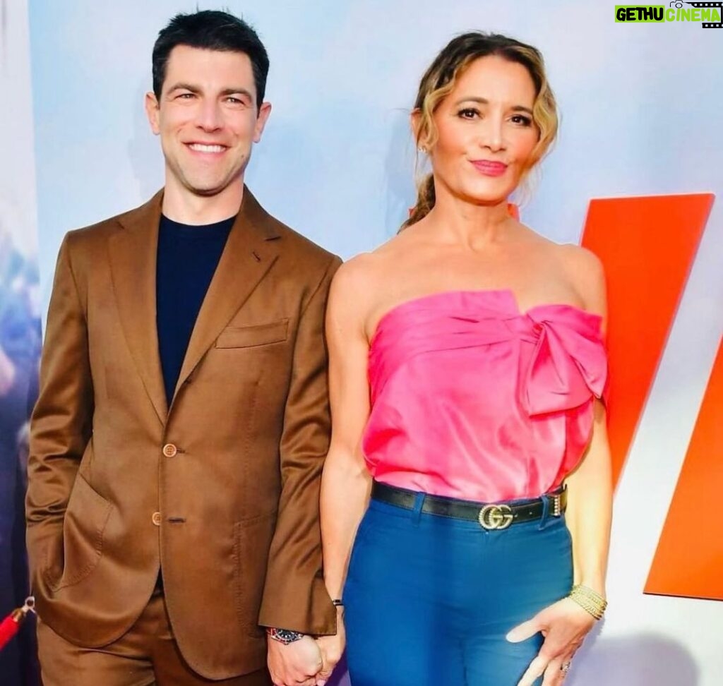 Max Greenfield Instagram - Good times at #TheValet premier with @tesssanchezgreenfield ❤️ Streaming on @hulu May 20th