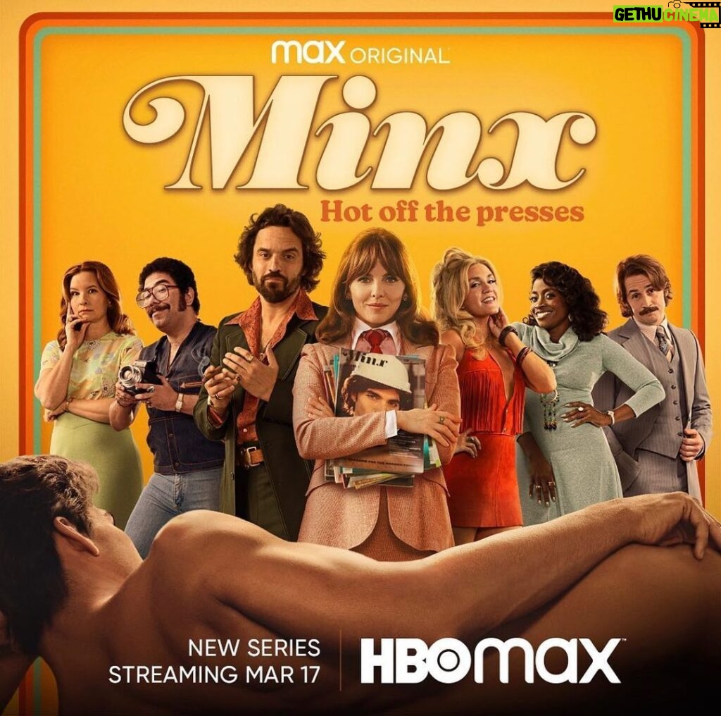 Max Greenfield Instagram - Really happy with how this poster for @minxonmax turned out. It was hard to lay naked for that long but pain is never an issue when you’re helping out a friend. Congratulations to @mrjakejohnson @michaelangarano and everyone involved @minxonmax Premiers Tomorrow on @hbomax