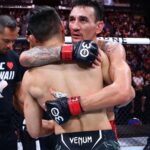 Max Holloway Instagram - What an honor to share the octagon with you @koreanzombiemma . The man, the myth, the legend. Watching you through out the years and how you carried yourself in the fight world, with humility and respect. like a true martial artist. The OGs of WEC/UFC. None of these circus acts. You are the last of a dying breed. Thank you for paving the way. Enjoy your retirement, looking forward to your first singing album my brother 🤙🏻