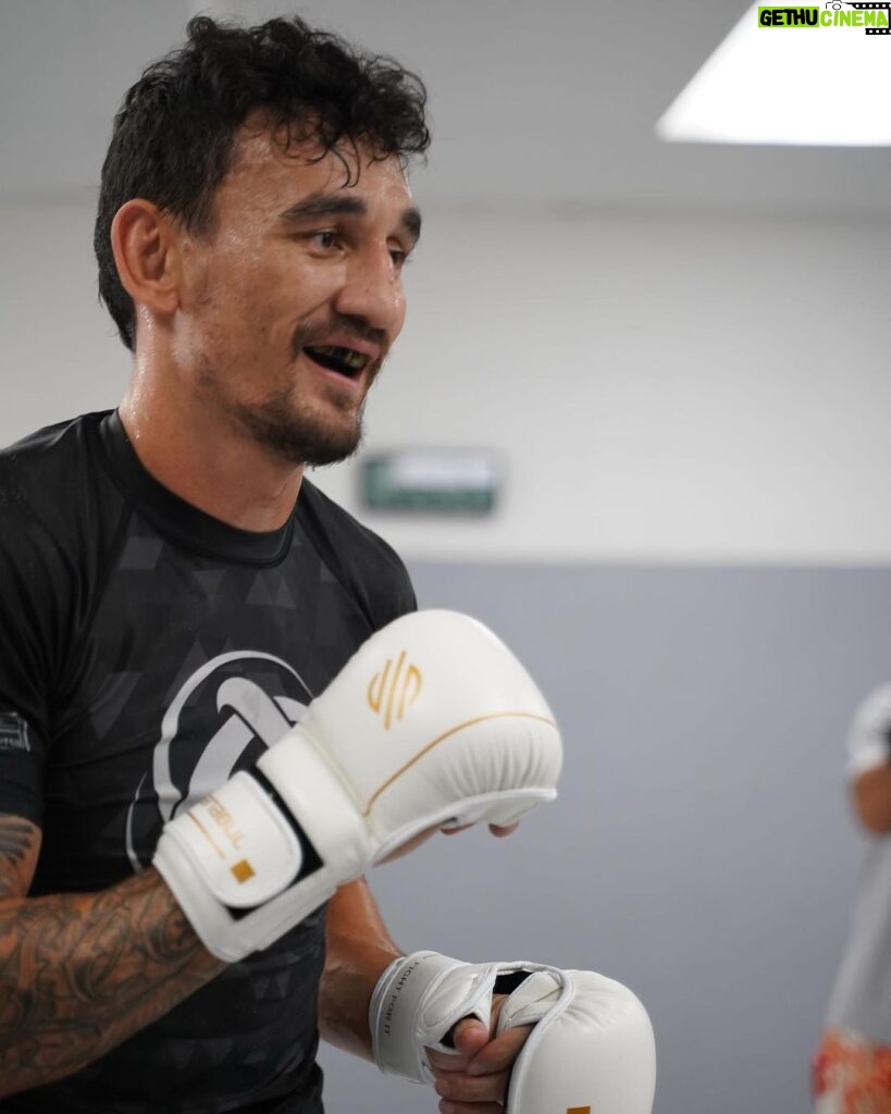 Max Holloway Instagram - Smiling through camp. 🚂 #blessyourself