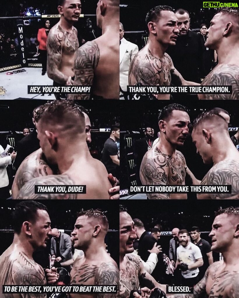 Max Holloway Instagram - The best is Blessed. Such a G.
