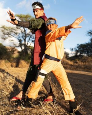 Max Holloway Instagram - “The Tales of Naruto UzumakI”- Jiraiya🍥 Happy Holloween from the Holloways🎃 #halloween #naruto
